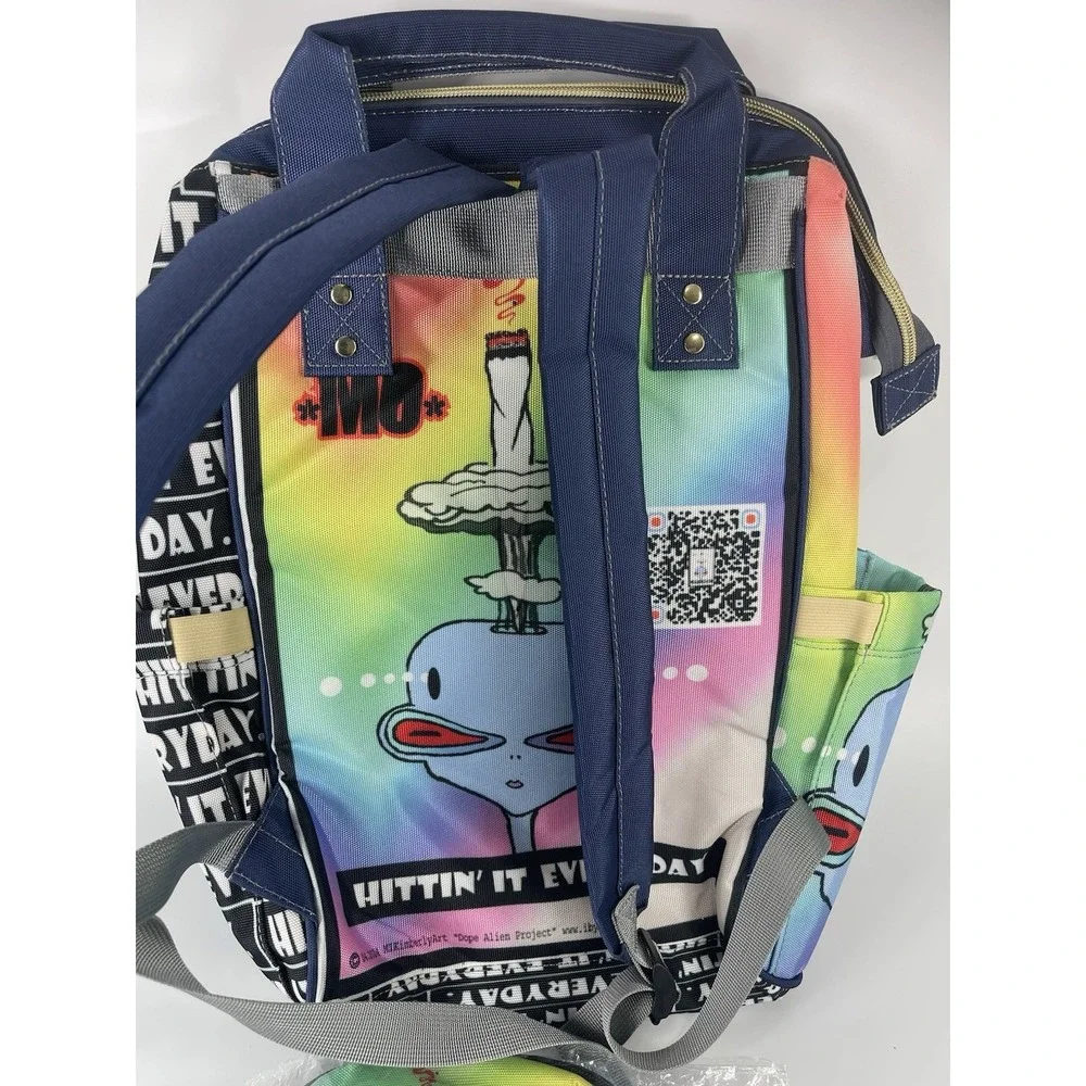 Weedhead MO Hittin It Everyday Diaper Bag Backpack & Sling Bag Set Rare